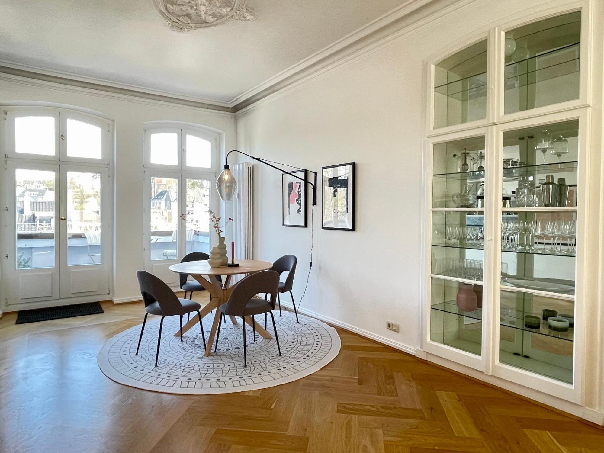 Helle Altbauwohnung Mit Balkon Im Briller Viertel Вупперталь Екстер'єр фото
